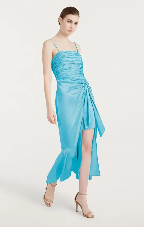 Cinq A Sept Midi Women Katz Dress Cyan