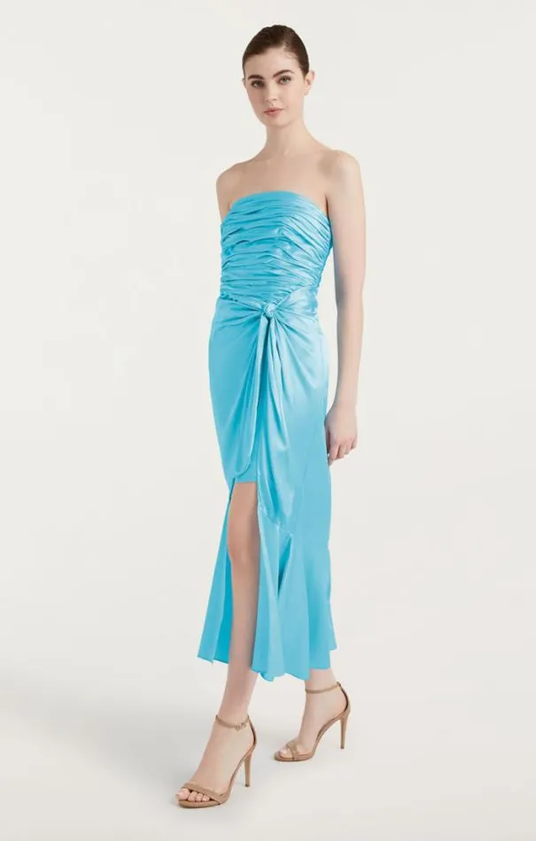 Cinq A Sept Midi Women Katz Dress Cyan
