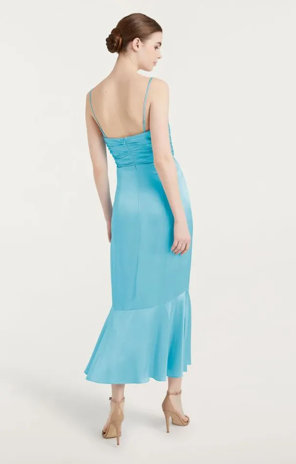 Cinq A Sept Midi Women Katz Dress Cyan