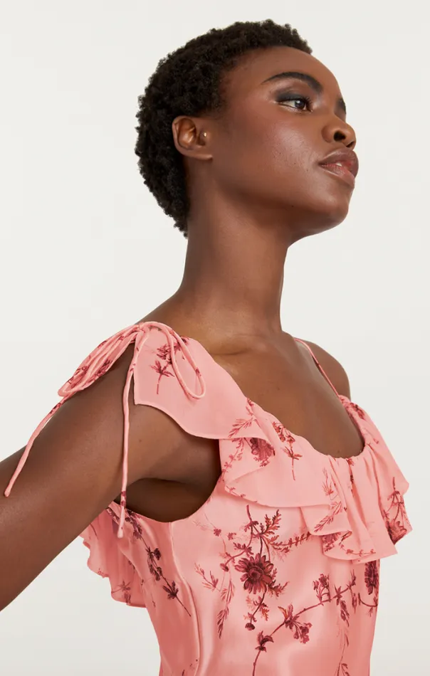 Cinq A Sept Midi Women Kersti Dress Pale Rose Multi
