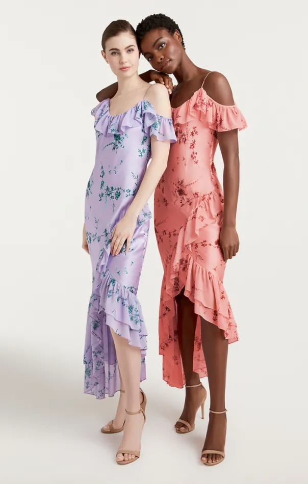 Cinq A Sept Midi Women Kersti Dress Pale Rose Multi