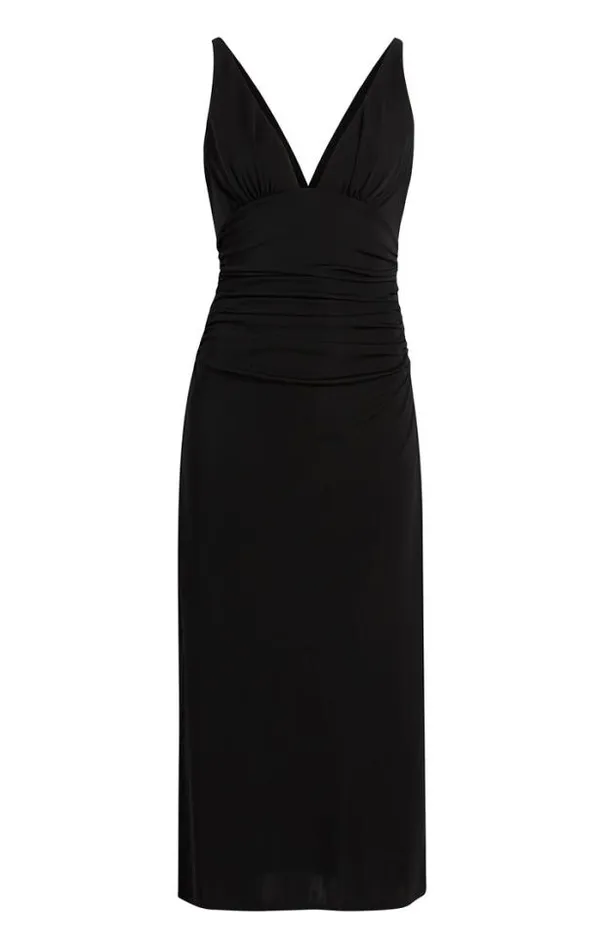 Cinq A Sept Midi Women Lacey Dress Black
