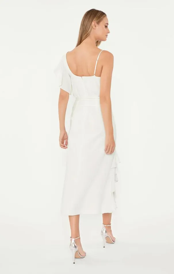 Cinq A Sept Midi Women Lavonne Dress Ivory