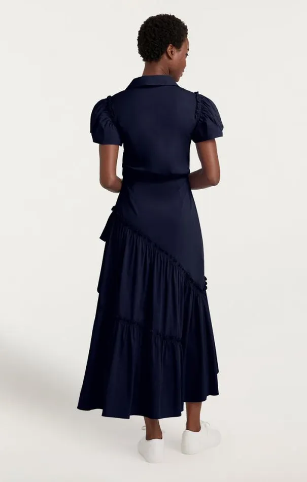 Cinq A Sept Midi Women Lila Dress Navy