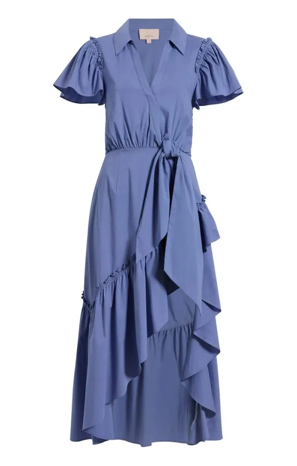 Cinq A Sept Midi Women Lila Dress Soft Peri