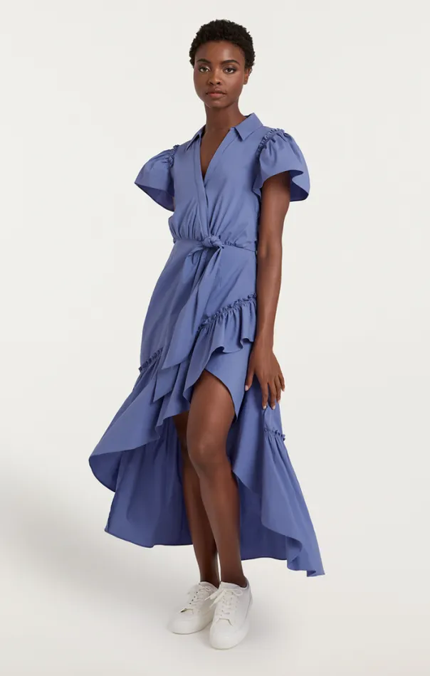 Cinq A Sept Midi Women Lila Dress Soft Peri