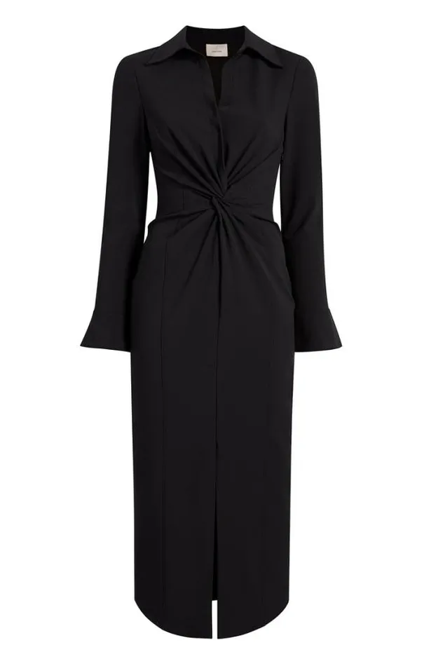 Cinq A Sept Midi Women Midi Mckenna Dress Black