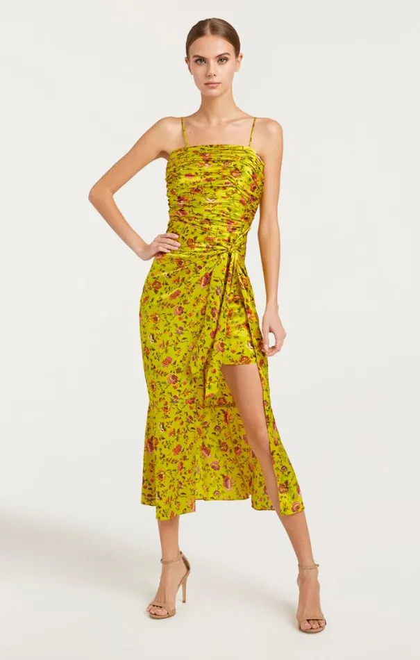 Cinq A Sept Midi Women Mini Provence Katz Dress Pomelo Multi