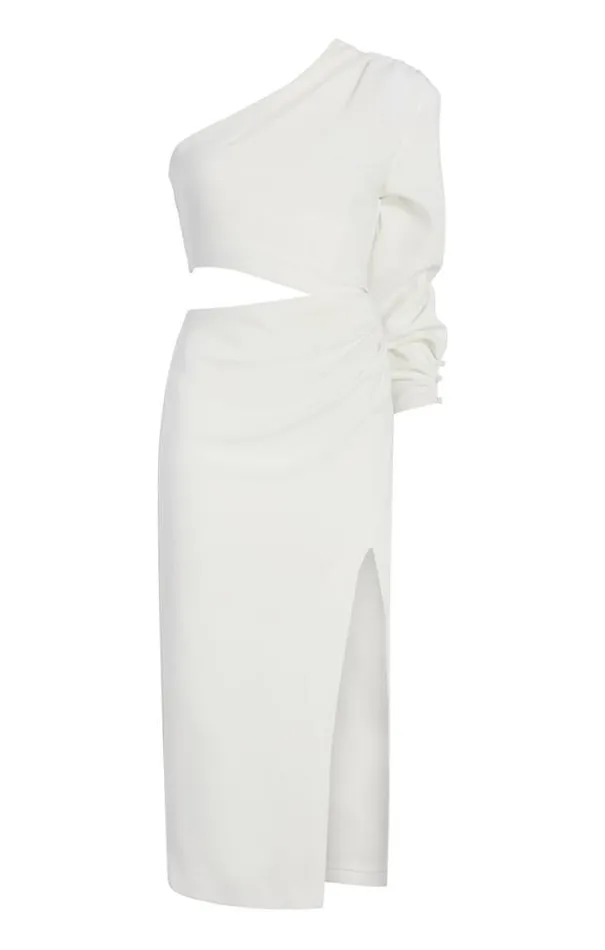 Cinq A Sept Midi Women Misha Dress Ivory