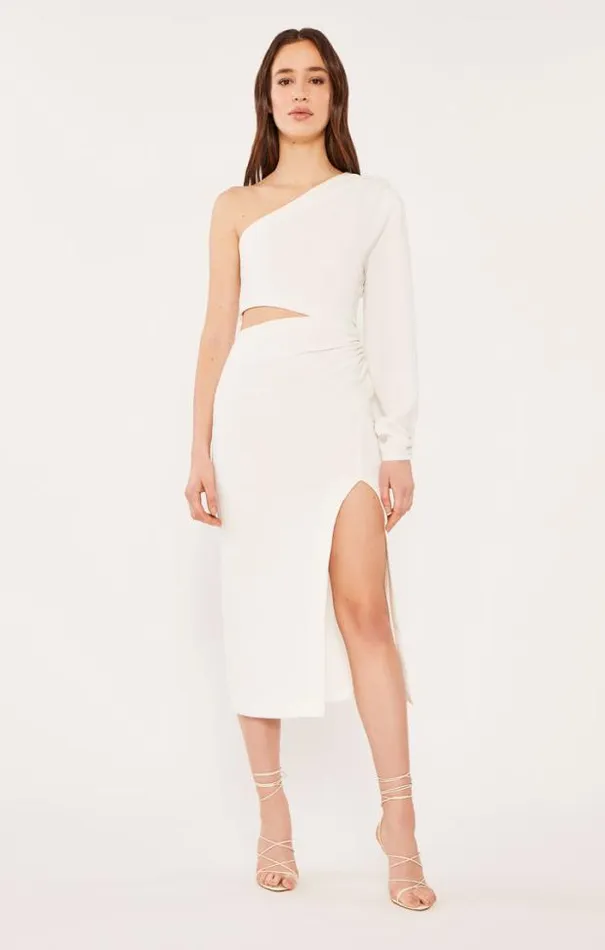 Cinq A Sept Midi Women Misha Dress Ivory