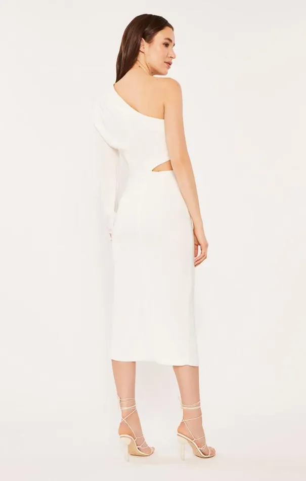 Cinq A Sept Midi Women Misha Dress Ivory