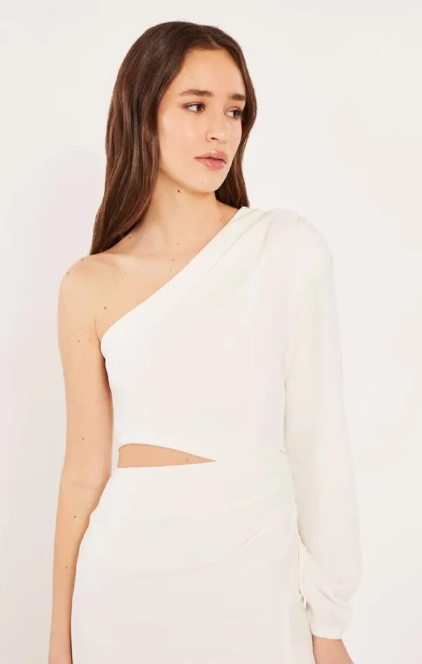Cinq A Sept Midi Women Misha Dress Ivory