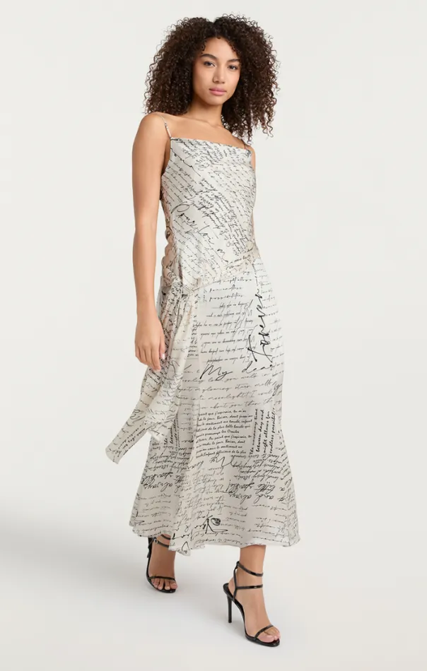 Cinq A Sept Midi Women Mon Amour Milana Dress Ivory Multi