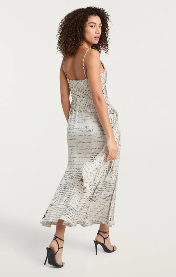 Cinq A Sept Midi Women Mon Amour Milana Dress Ivory Multi