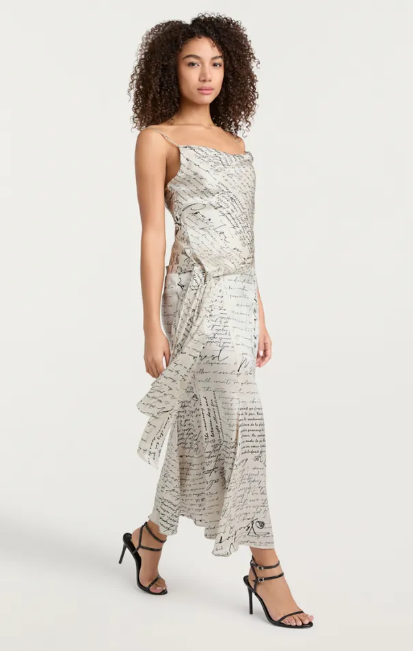 Cinq A Sept Midi Women Mon Amour Milana Dress Ivory Multi