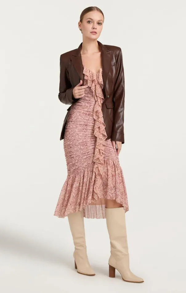 Cinq A Sept Midi Women Paola Dress Blusher Multi