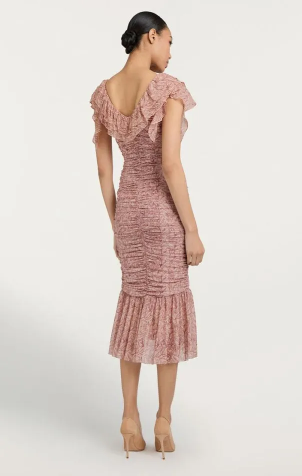 Cinq A Sept Midi Women Paola Dress Blusher Multi