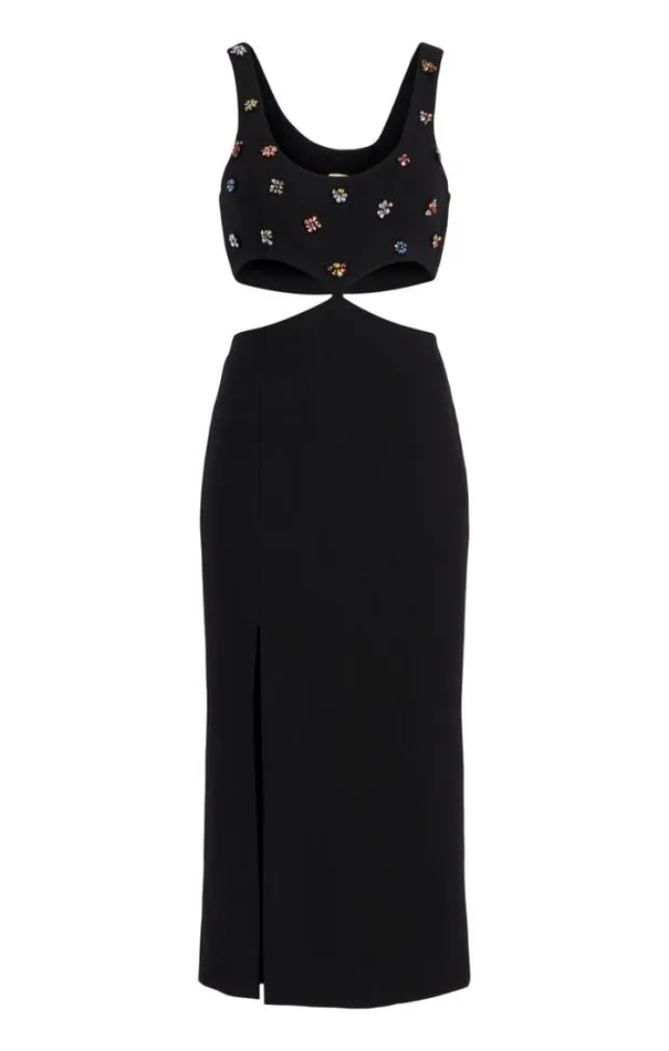 Cinq A Sept Midi Women Quinny Dress Black