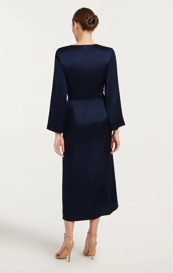 Cinq A Sept Midi Women Serena Dress Navy