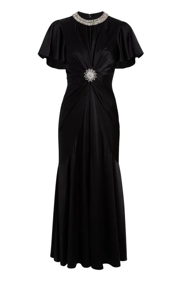 Cinq A Sept Midi Women Sharma Dress Black