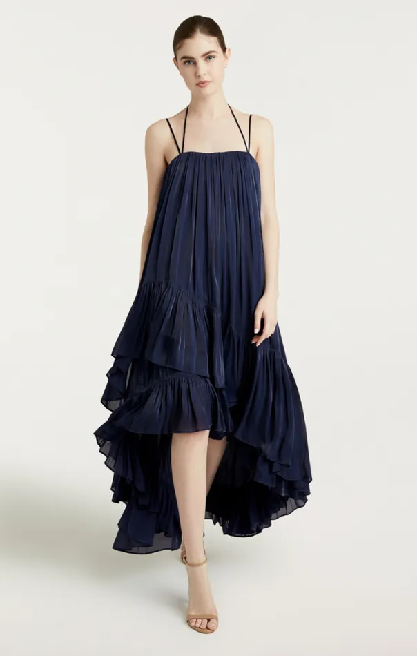 Cinq A Sept Midi Women Soliel Dress Navy