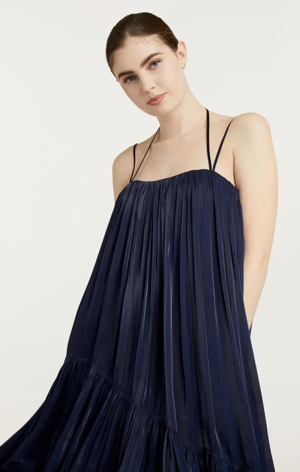 Cinq A Sept Midi Women Soliel Dress Navy