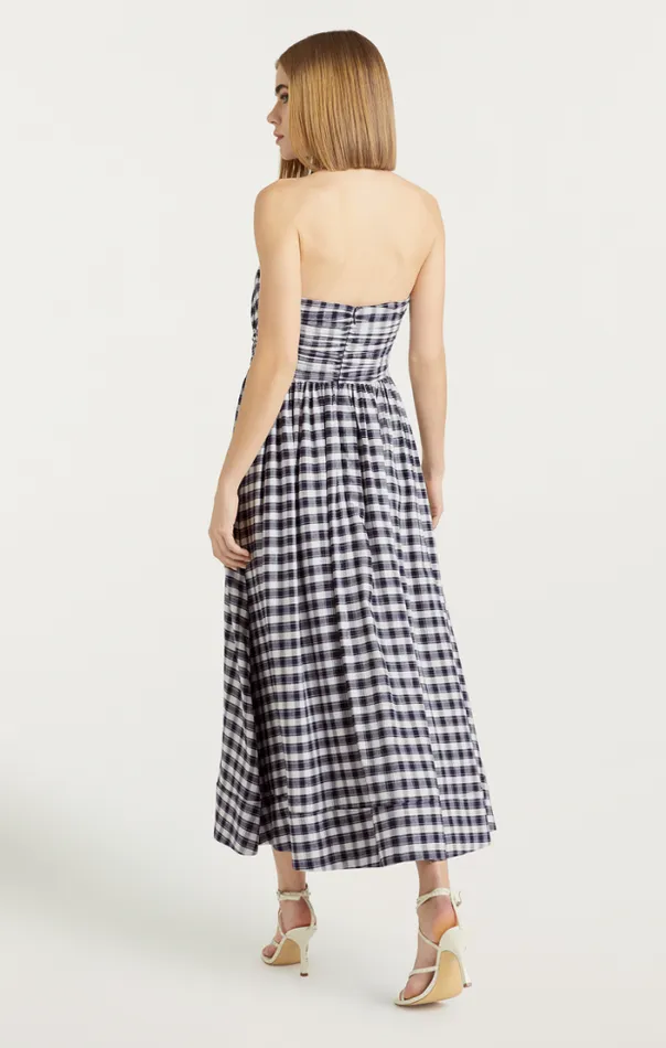 Cinq A Sept Midi Women Taylen Dress Navywhite