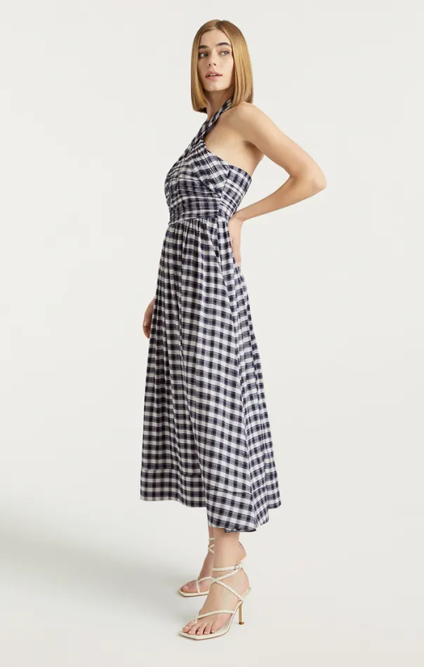 Cinq A Sept Midi Women Taylen Dress Navywhite
