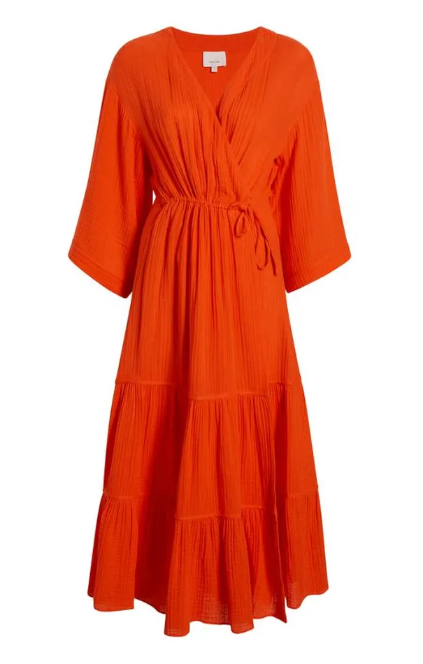Cinq A Sept Midi Women Torey Dress Cherry Tomato