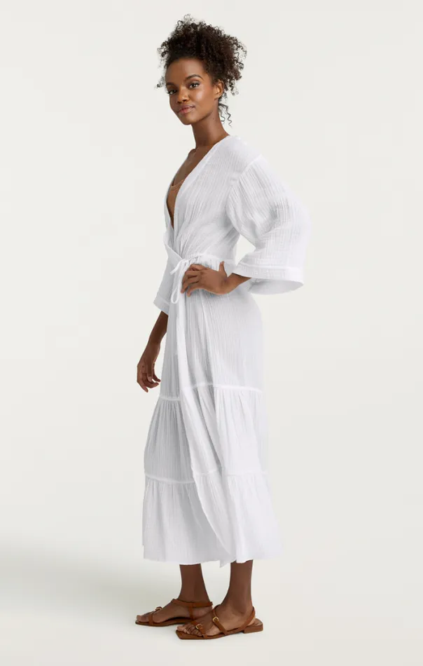 Cinq A Sept Midi Women Torey Dress White
