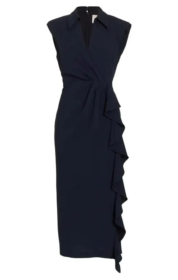 Cinq A Sept Midi Women Tori Dress Navy