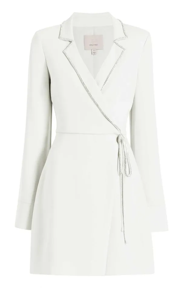 Cinq A Sept Mini Women Barette Dress Ivory