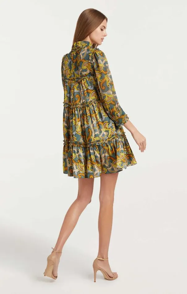 Cinq A Sept Mini Women Brady Dress Eucalyptus Multi