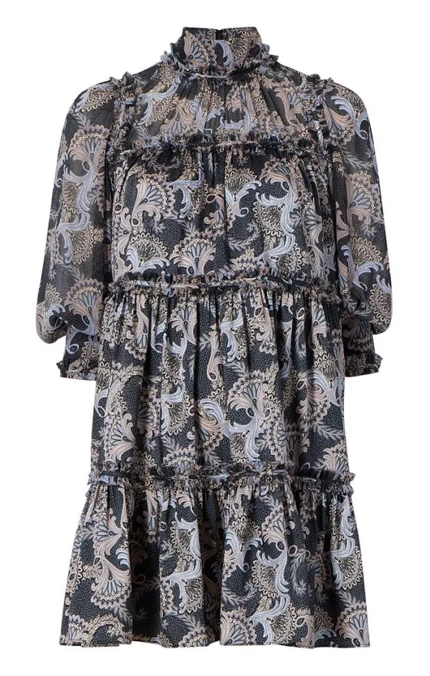 Cinq A Sept Mini Women Brady Dress Raven Multi