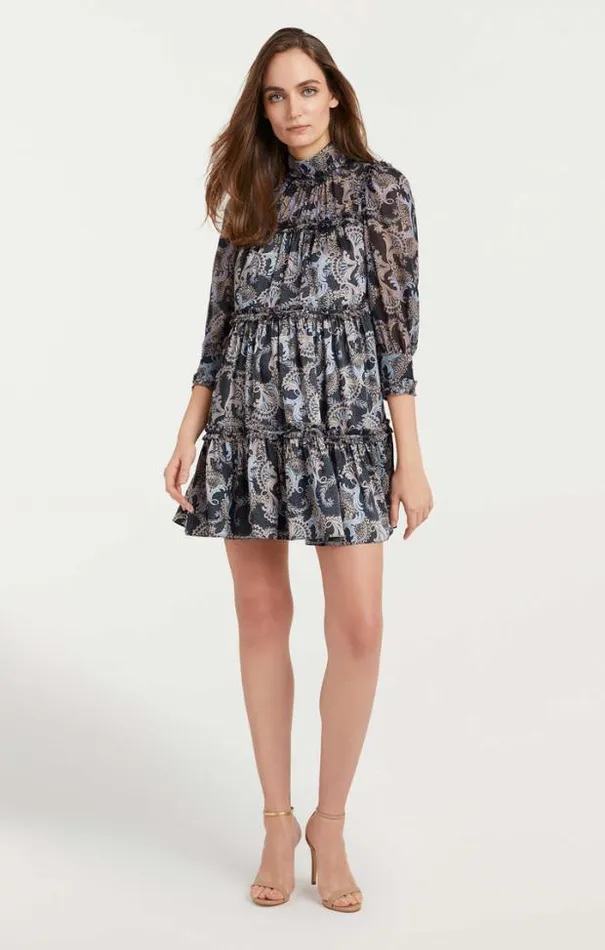 Cinq A Sept Mini Women Brady Dress Raven Multi