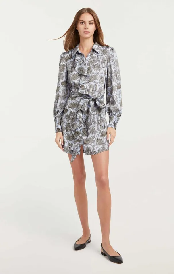 Cinq A Sept Mini Women Charley Dress Frostblack Olive