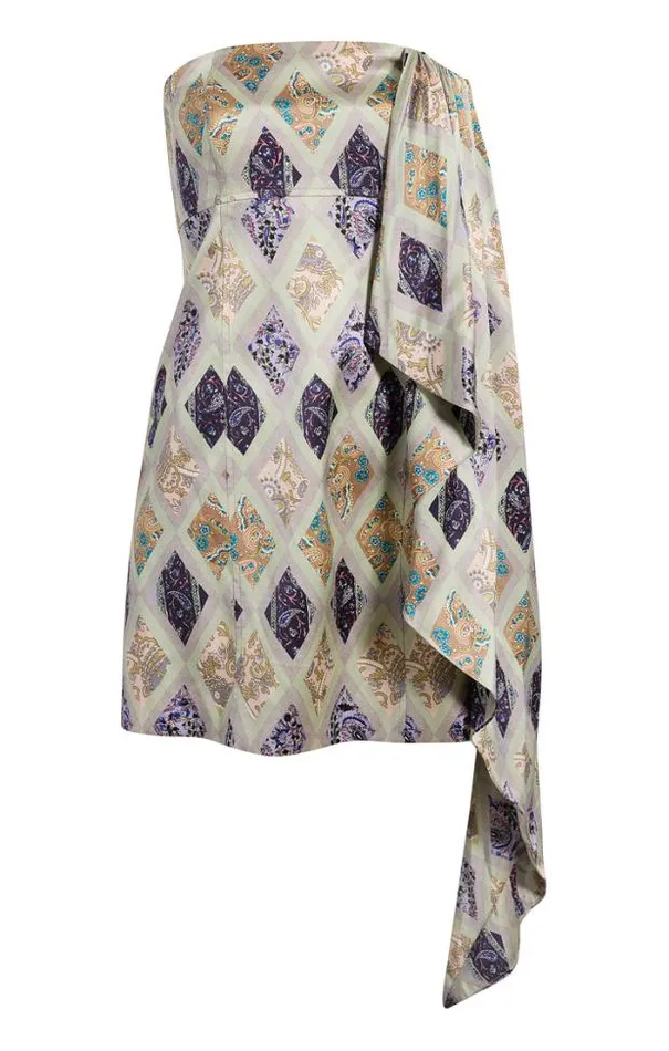 Cinq A Sept Mini Women Luisa Dress Celadon Multi