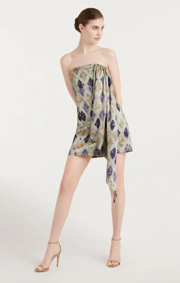 Cinq A Sept Mini Women Luisa Dress Celadon Multi