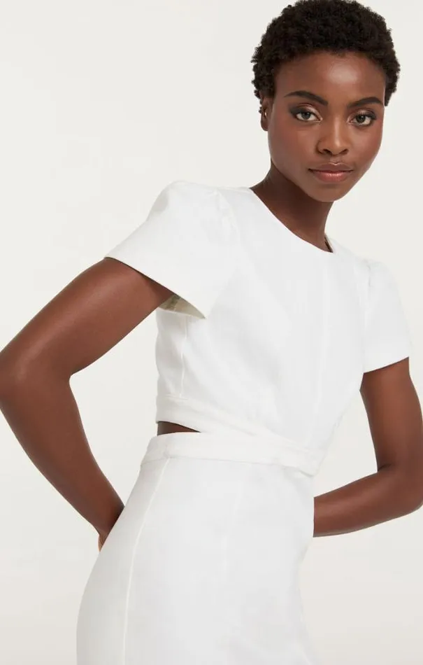 Cinq A Sept Mini Women Maddy Dress White