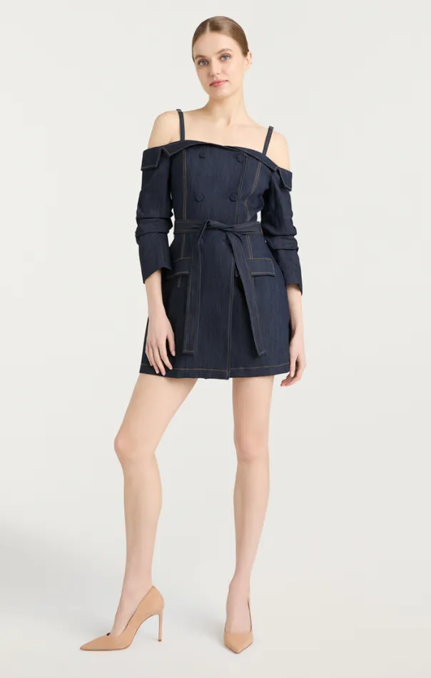 Cinq A Sept Mini Women Malinda Dress Indigo