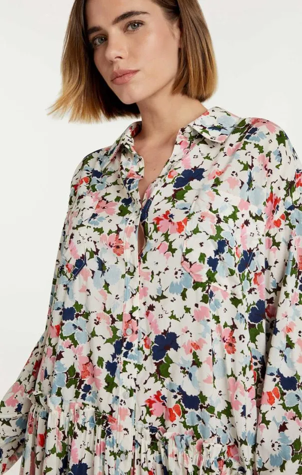 Cinq A Sept Mini Women Mitch Dress Papyrus Multi