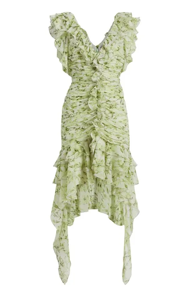 Cinq A Sept Mini Women Portra Dress Faded Mint Multi