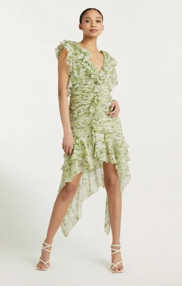 Cinq A Sept Mini Women Portra Dress Faded Mint Multi