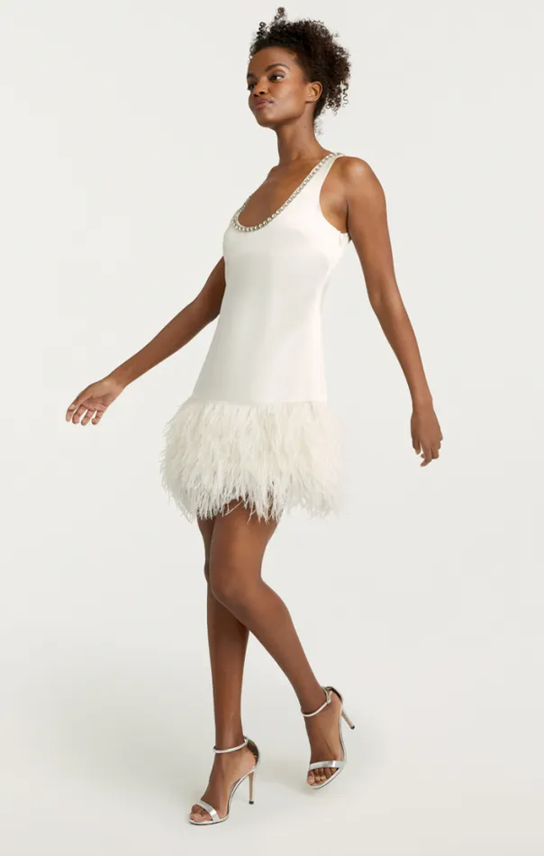 Cinq A Sept Mini Women Raveena Dress Ivory