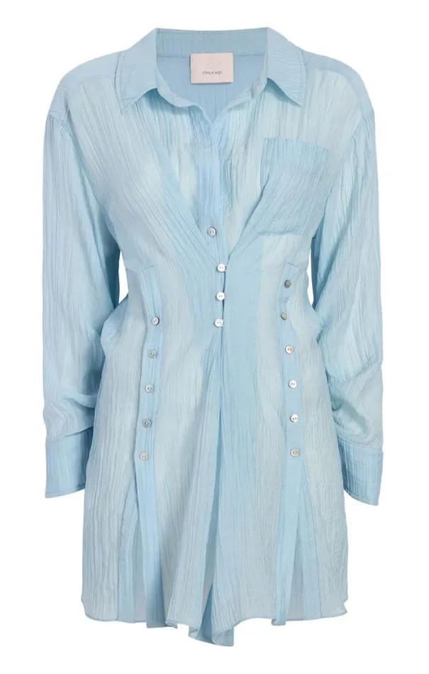 Cinq A Sept Mini Women Short Alisha Coverup Shoreline