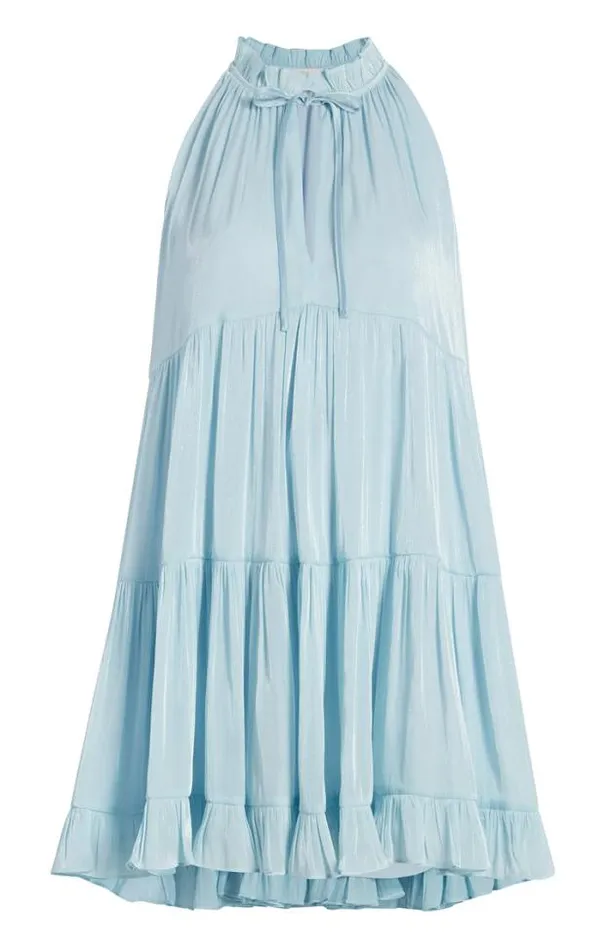 Cinq A Sept Mini Women Sleeveless Phyllis Dress Dream Blue