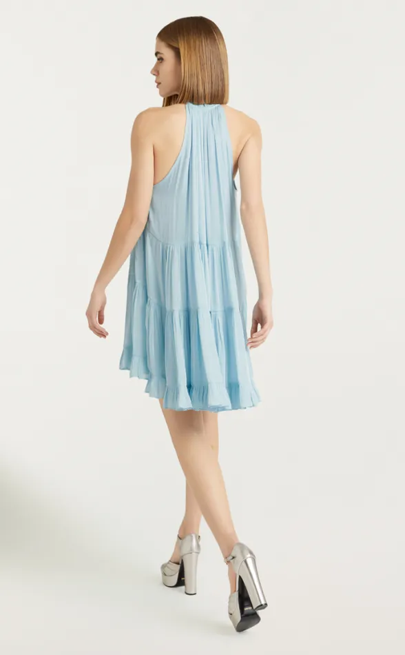 Cinq A Sept Mini Women Sleeveless Phyllis Dress Dream Blue