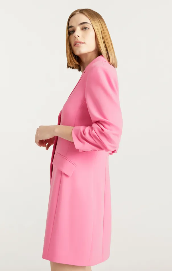 Cinq A Sept Mini Women Solid Joel Dress Neon Pink