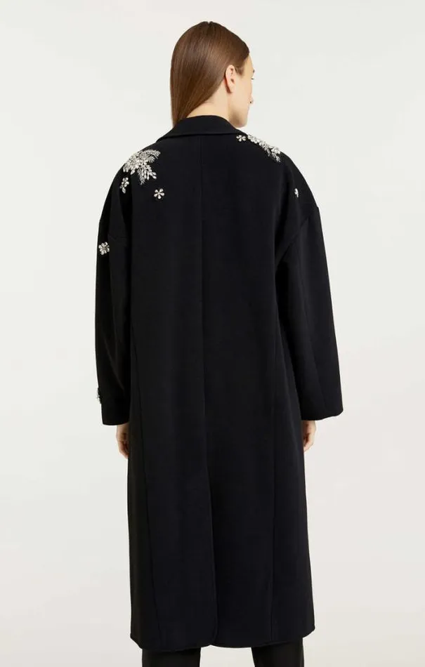 Cinq A Sept Outerwear Women Crystal Ivy Gravis Coat Black