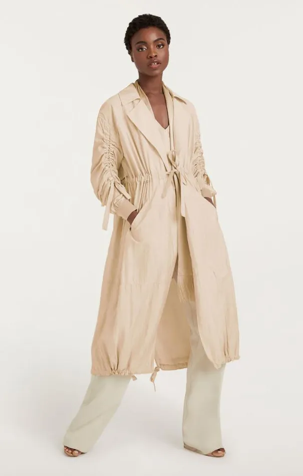 Cinq A Sept Outerwear Women Emmeline Coat Plaster